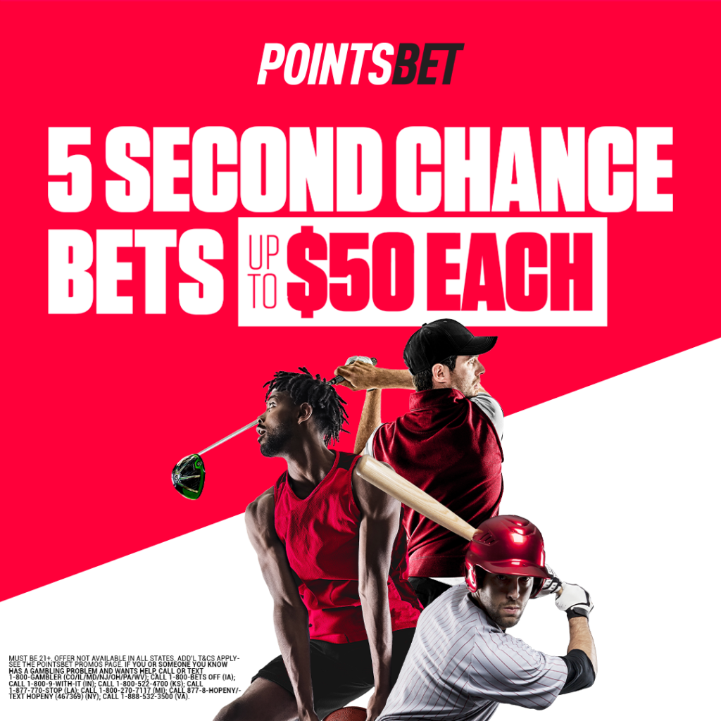 PointBet 50x5 bonus bets